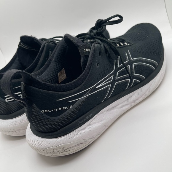 ASICS Men's Black Running Shoes Sz13 Wide - Picture 7 of 8